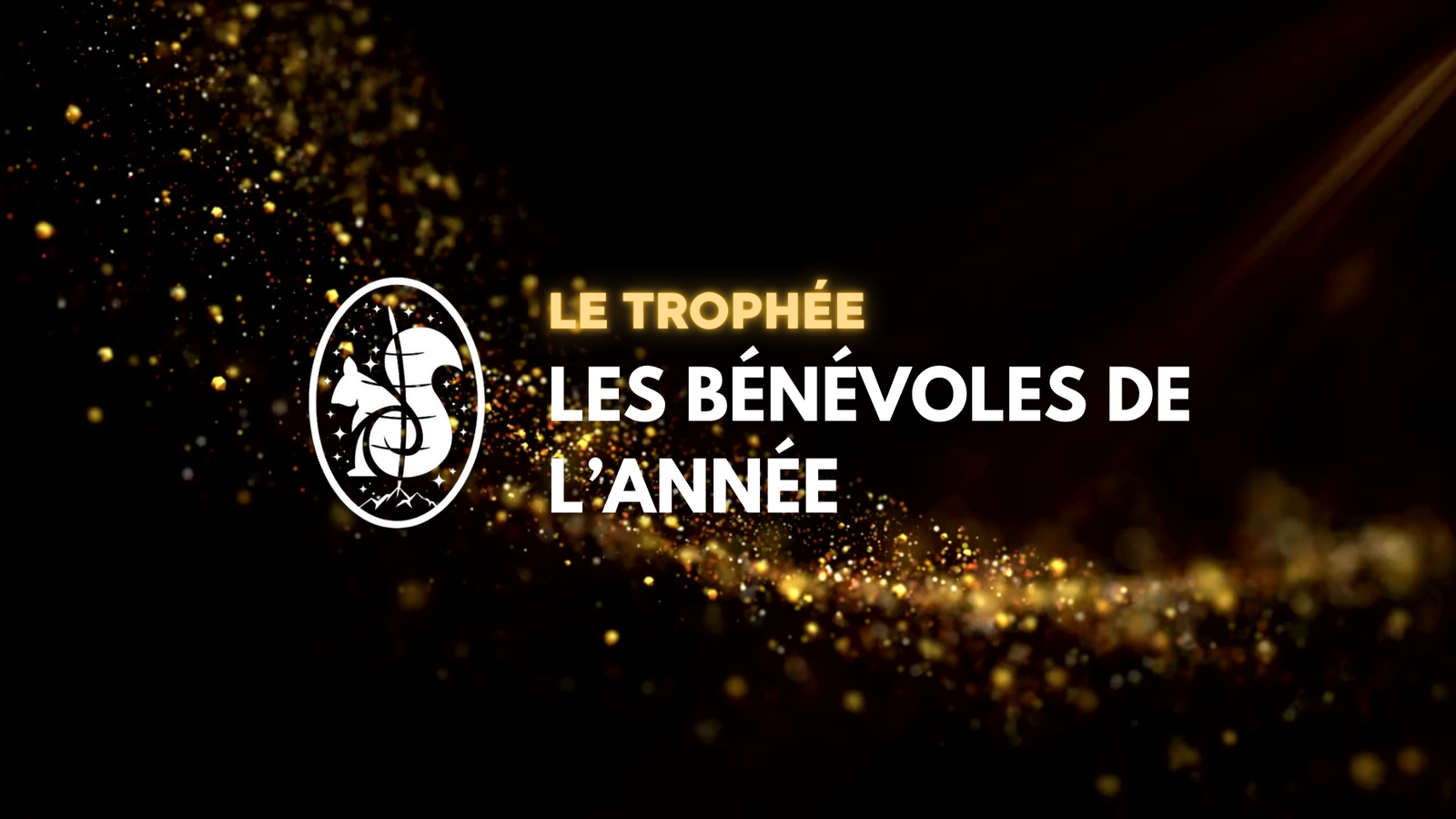 Les bénévoles de l'année